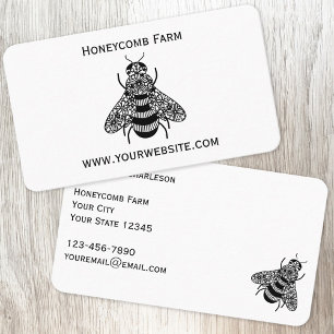 Carte De Visite Miel Bee