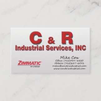 Carte De Visite Mike Cox