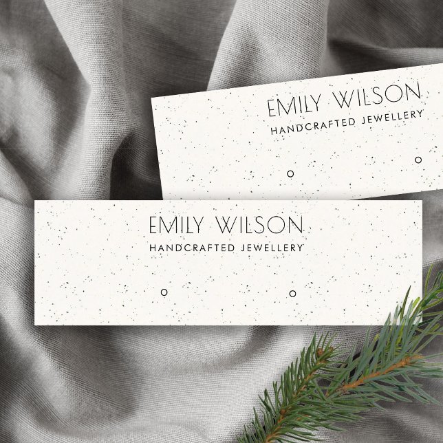 CARTE DE VISITE MINI AFFICHAGE LOGO DE L'ÉTUDE DE TEXTURE CÉRAMIQUE BLA (Créateur téléchargé)