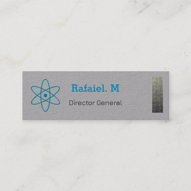 Carte De Visite Mini Agence internationale de l'énergie atomique Premiu (Devant)
