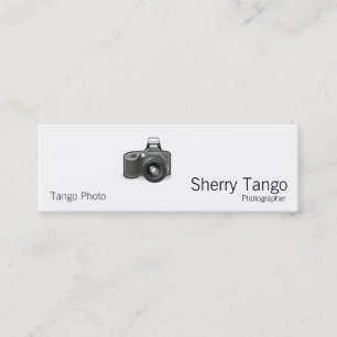Carte De Visite Mini Appareil-photo de SLR