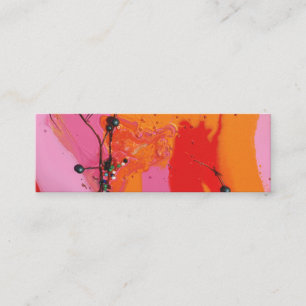 Carte De Visite Mini "Arbre de myrtille "