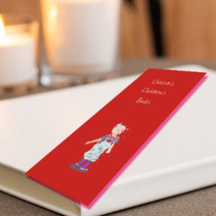 Carte De Visite Mini Auteur de l'écriture Image professionnelle Rouge