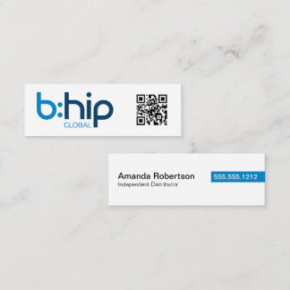 Carte De Visite Mini b:HIP Distributor Business Card