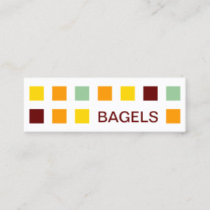 Carte De Visite Mini BAGELS Mod carrés