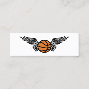 Carte De Visite Mini ballon de basket-ball