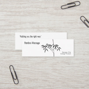 Carte De Visite Mini Bambou japonais de jardin