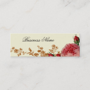 Carte De Visite Mini Blenheim Rose, ivoire,