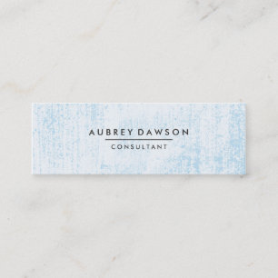 Carte De Visite Mini Bleu Grunge