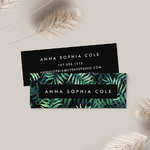 Carte De Visite Mini Botanique tropicale
