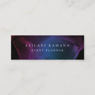 Carte De Visite Mini Bouche d'encre moderne