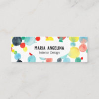Bulles Aquarelles Points & Points Cercles