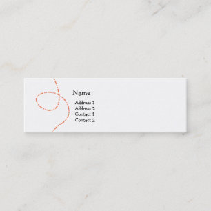 Carte De Visite Mini Buzzy Bee