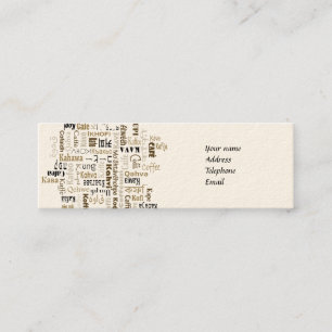 Carte De Visite Mini Café