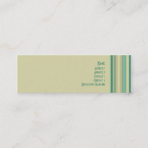 Carte De Visite Mini Chambre de plage • Profilecard