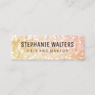 Carte De Visite Mini Cheveux et maquillage