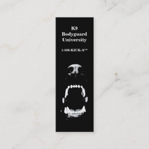 Carte De Visite Mini Chien