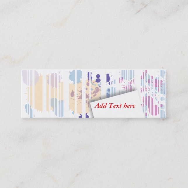 Carte De Visite Mini Chien Visitenkarte (Devant)