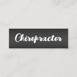 Carte De Visite Mini Chiropraticien