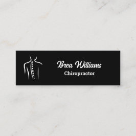 Carte De Visite Mini Chiropratique Chiropraticien Massage Manuel Thérap