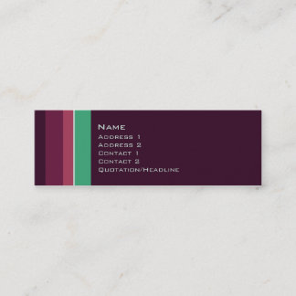 Carte De Visite Mini Choisit • No. 0008