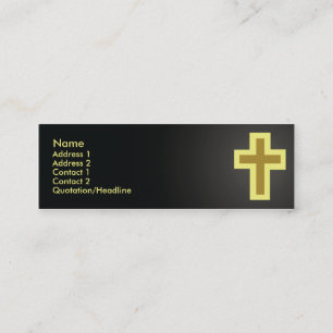 Carte De Visite Mini Christianisme - maigre