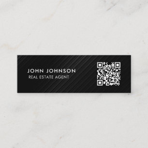 Carte de visite mini Code QR