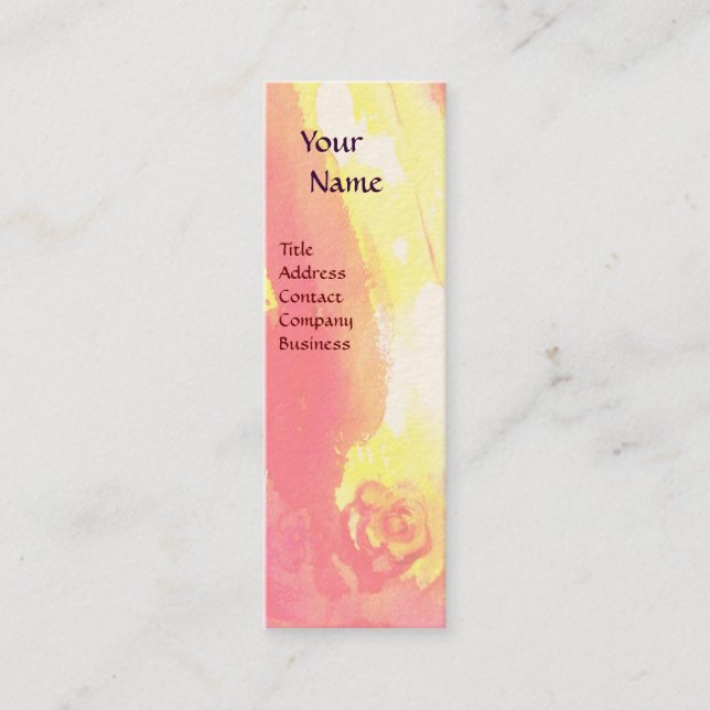 Carte De Visite Mini COLOMBINA / Arts du spectacle, Costume Designer (Devant)