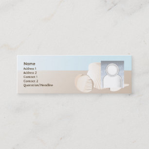 Carte De Visite Mini Coquillages - maigres