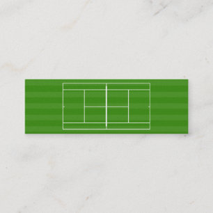 Carte De Visite Mini court de tennis