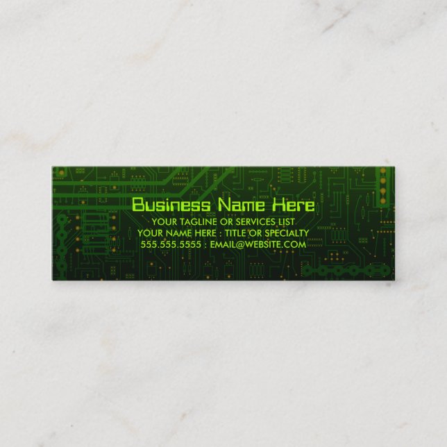 Carte De Visite Mini cpu v.3 (Devant)