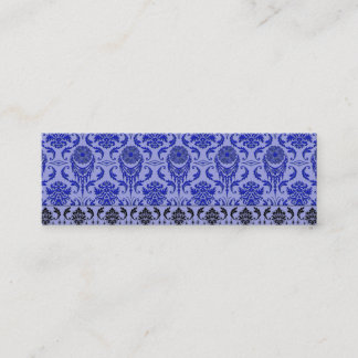 Carte De Visite Mini Damassé de diamant, LES BIJOUX DE LA REINE dans le