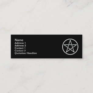 Carte De Visite Mini darkwitch