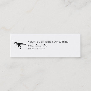 Carte De Visite Mini Dinosaure Alectrosaurus