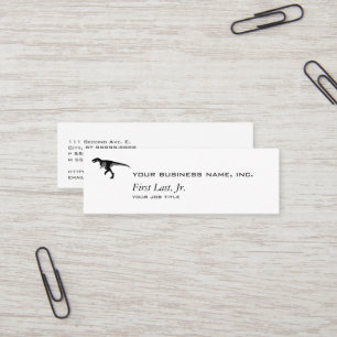 Carte De Visite Mini Dinosaure d'Alectrosaurus