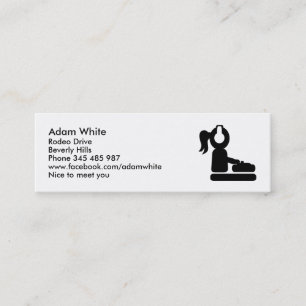 Carte De Visite Mini Djane