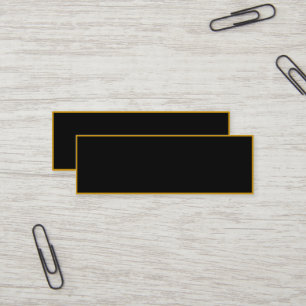 Carte De Visite Mini do-it-yourself Ajouter Un Texte Ou Un Logo D'Image