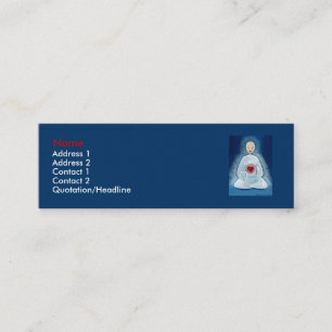 Carte De Visite Mini "Éclaircissement sincère "