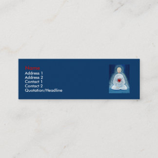 Carte De Visite Mini "Éclaircissement sincère "