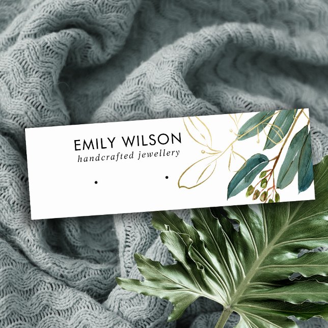 CARTE DE VISITE MINI ÉCRAN D'ÉTUDES D'ÉQUIPEMENT DE LA FAUNE EUCALYPTUS (Créateur téléchargé)