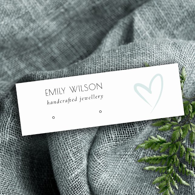 Carte De Visite Mini Élégant Élégant Écran d'oreille (Créateur téléchargé)