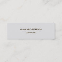 Élégant gris minimaliste Professionnel moderne
