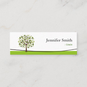 Carte De Visite Mini Entraîneur - Arbre de coeur