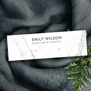 CARTE DE VISITE MINI ÉTUDE DE TEXTURE MARBRE CALACATTA ÉCRAN DE REPRO