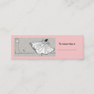 Carte De Visite Mini Exécution à partir du temps