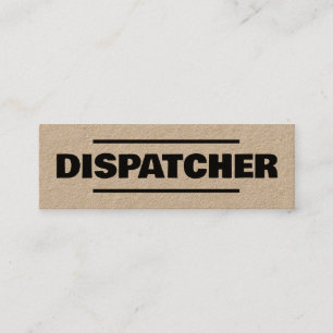 Carte De Visite Mini Expéditeur du service de courtage en transport Kra