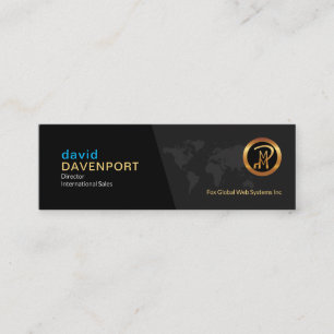 Carte De Visite Mini Exquise Elegance Gray Ventes internationales