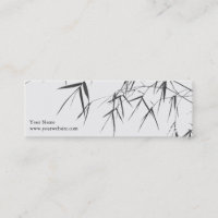 Feuille en bambou/zen oriental Profilecard/signet