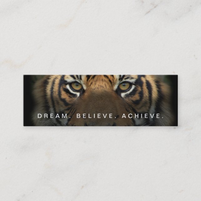 Carte De Visite Mini Finition élégante professionnelle de perle (Devant)