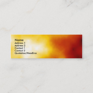 Carte De Visite Mini Flare solaire II